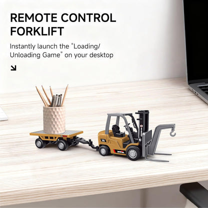 Mini RC Forklift - Uzaktan Kumandalı 1:64 Ölçek