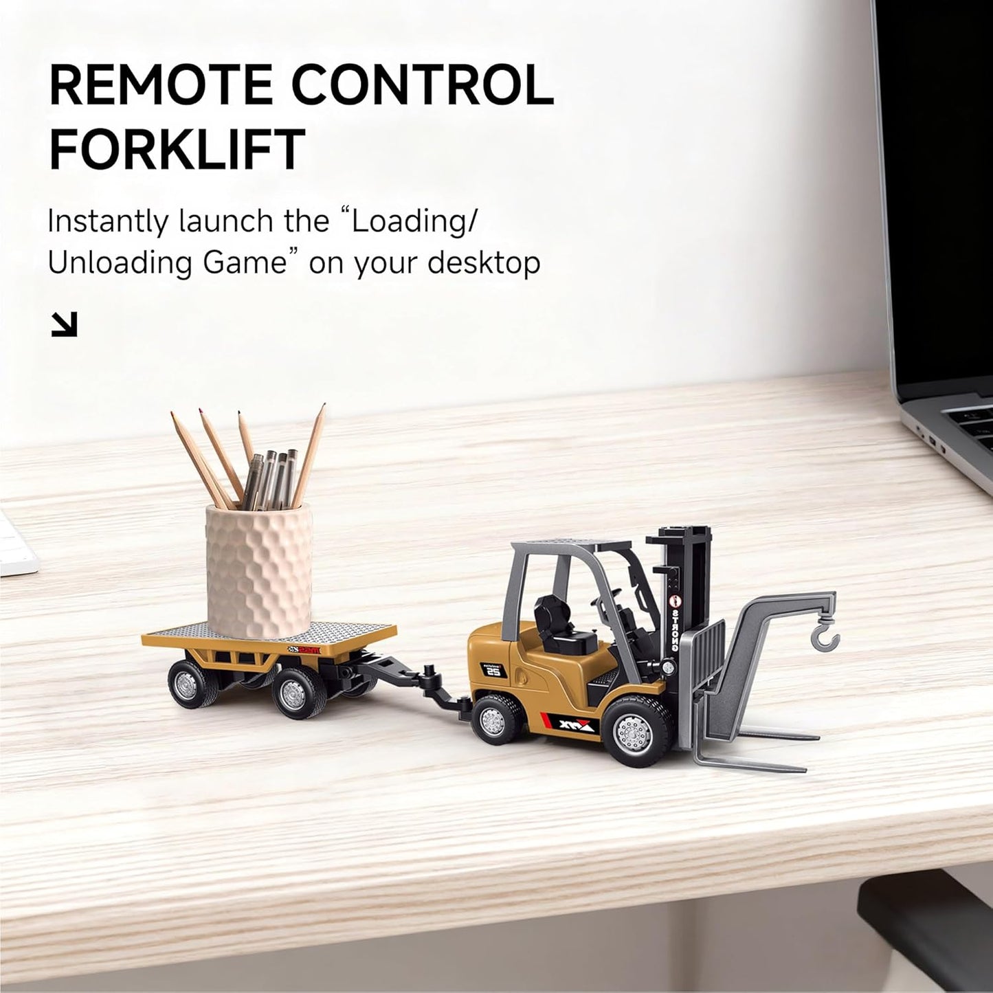 Mini RC İş Makineleri - Uzaktan Kumandalı 1:64 Ölçek İş Makineleri
