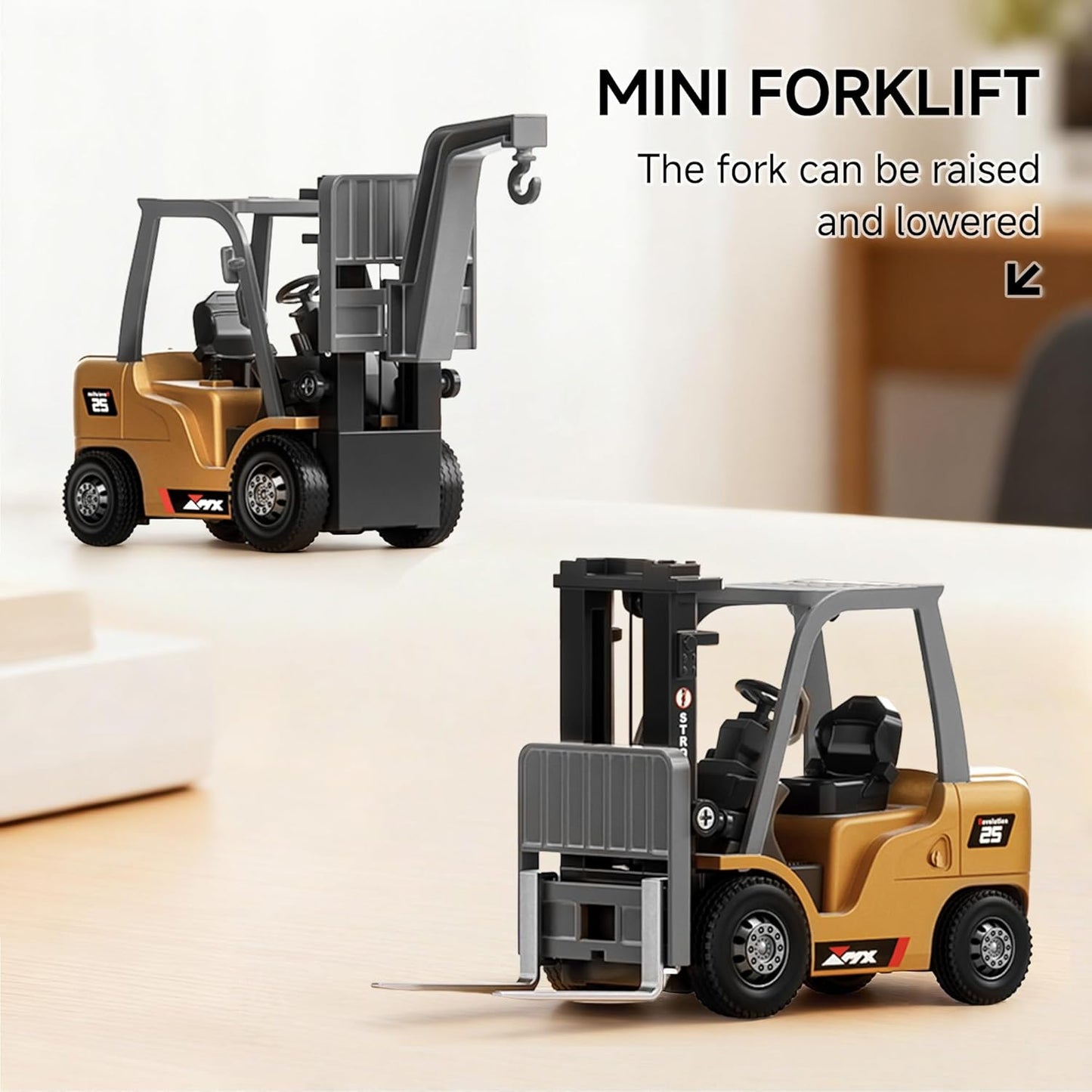 Mini RC Forklift - Uzaktan Kumandalı 1:64 Ölçek