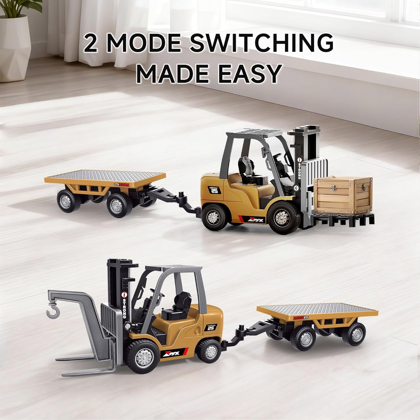 Mini RC Forklift - Uzaktan Kumandalı 1:64 Ölçek